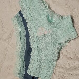 NWT Victoria's Secret PINK Lace Cheeksters